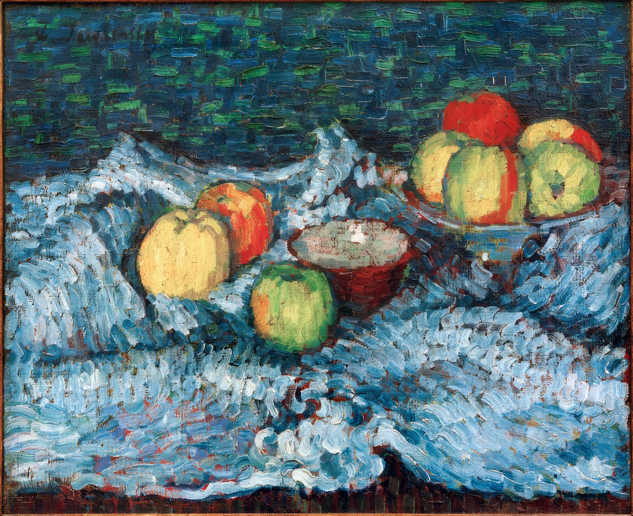 Natureza Morta com Maçãs, c. 1905 de Alexej von Jawlensky