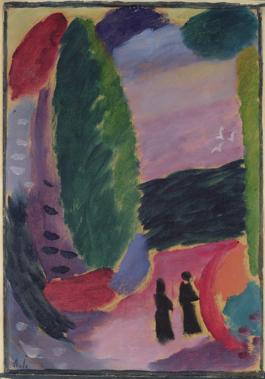 Variação, 1916-17 de Alexej von Jawlensky