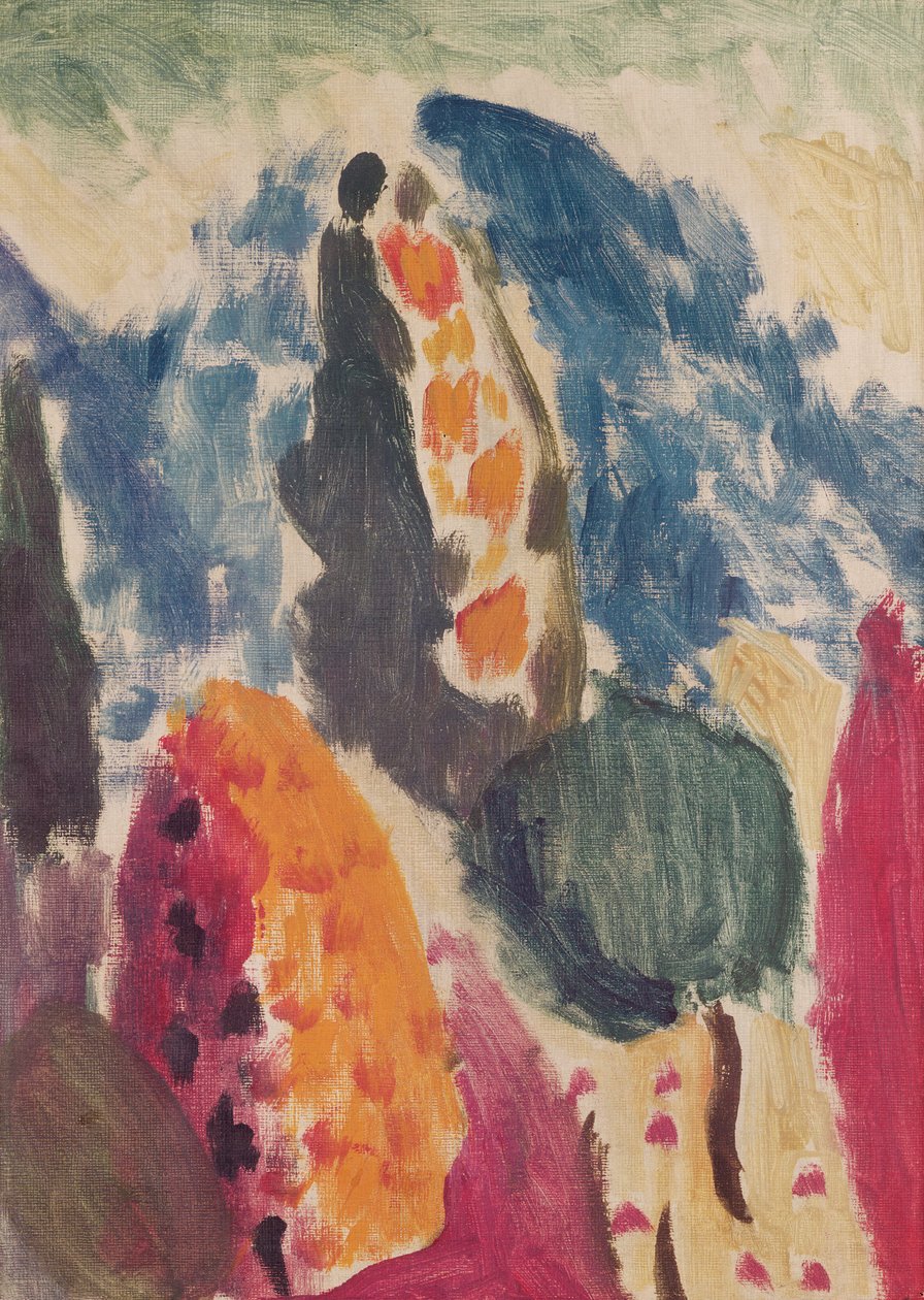 Variação IV, 1916 de Alexej von Jawlensky