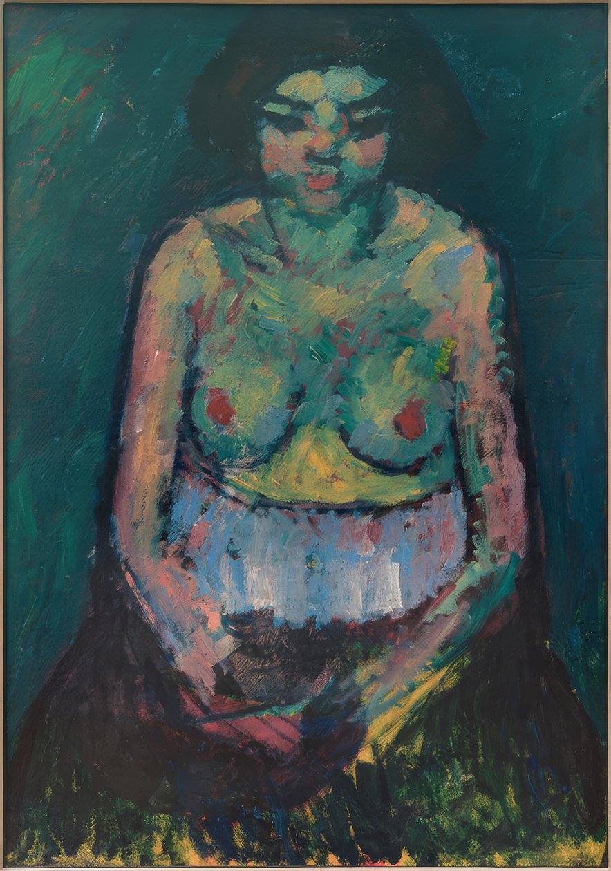 Fêmea Meio Nua de Alexej von Jawlensky