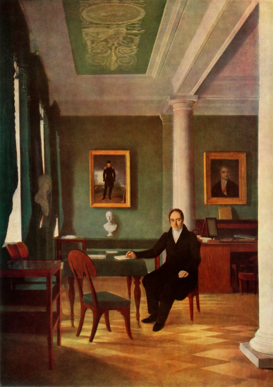 Estudo do Príncipe Kochubeys, 1831-1834, 1965. de Alexey Venetsianov