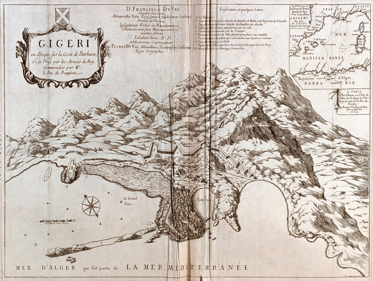 Algeri, Argélia - por A de Alexis Hubert Jaillot