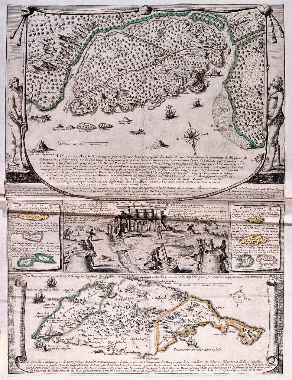 França Guiana, América do Sul - por A de Alexis Hubert Jaillot