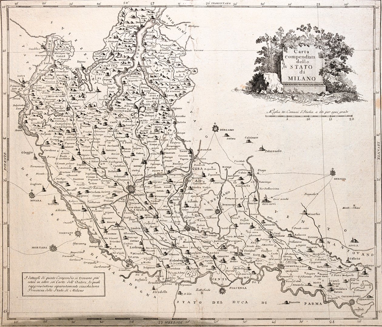 Milão e Norte de Itália - por A de Alexis Hubert Jaillot