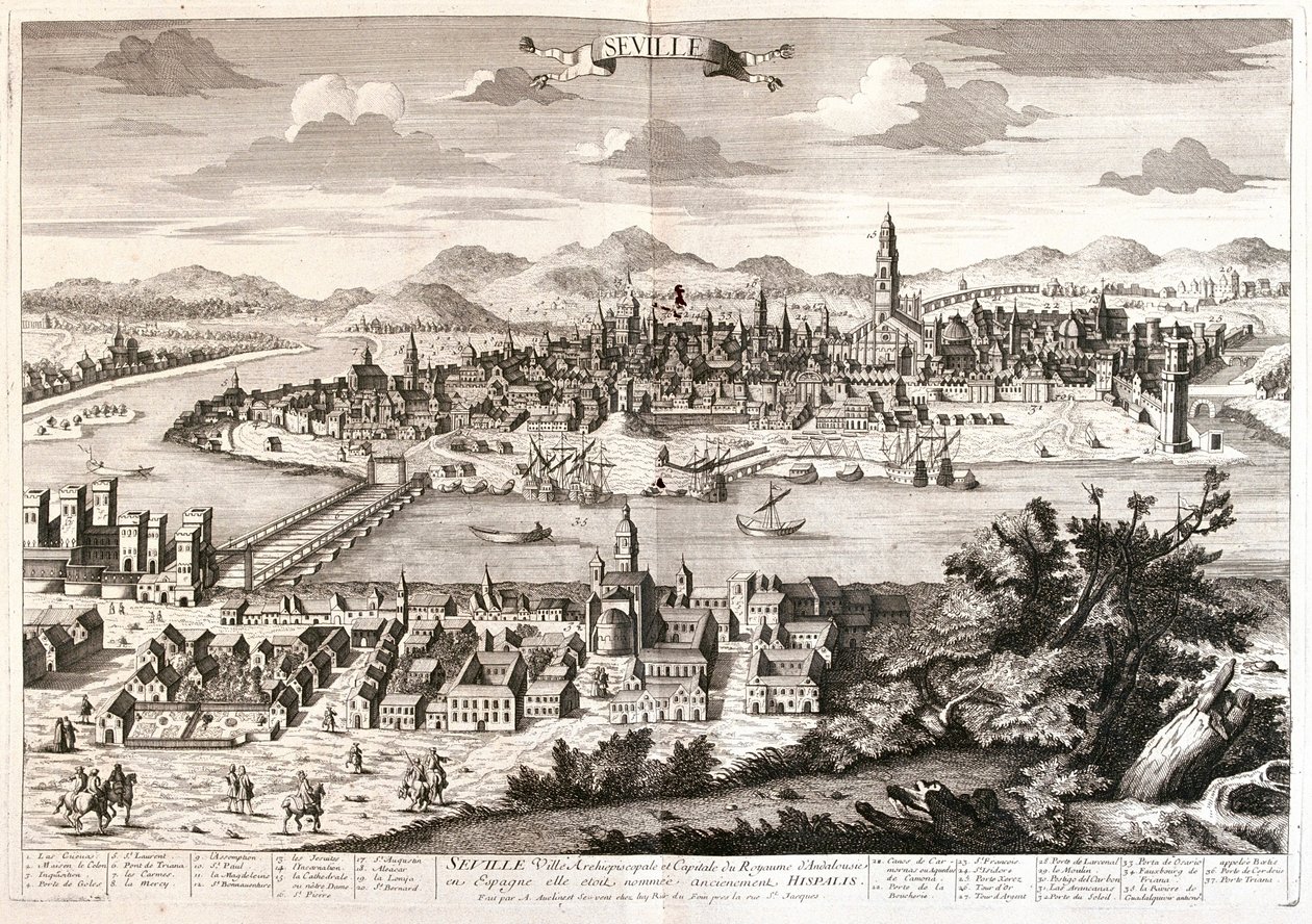 Siviglia, Espanha - por A de Alexis Hubert Jaillot