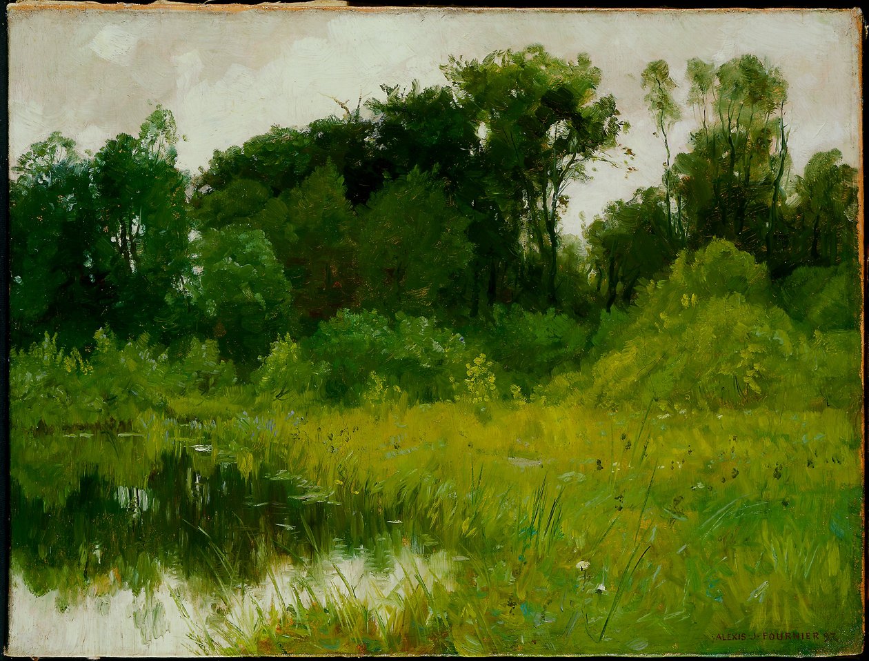 Depois da chuva, em Minnehaha Creek de Alexis Jean Fournier