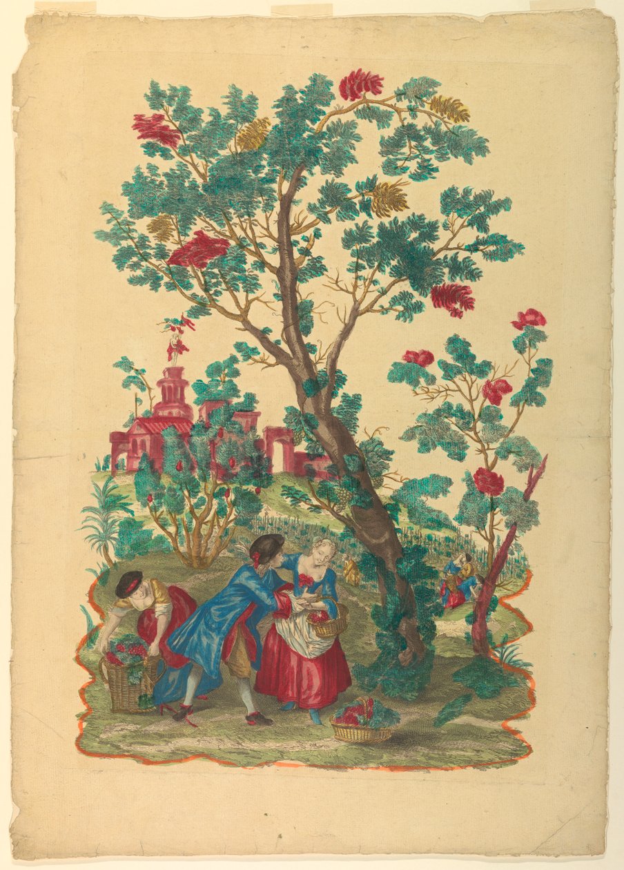 Colhendo uvas de Alexis Peyrotte