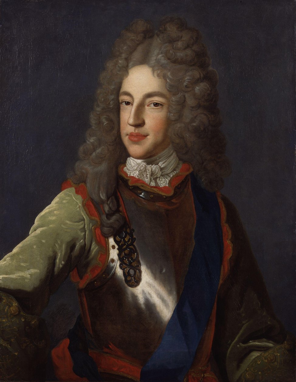 Retrato de James Francis Edward Stuart (1688-1766) de Alexis Simon Belle