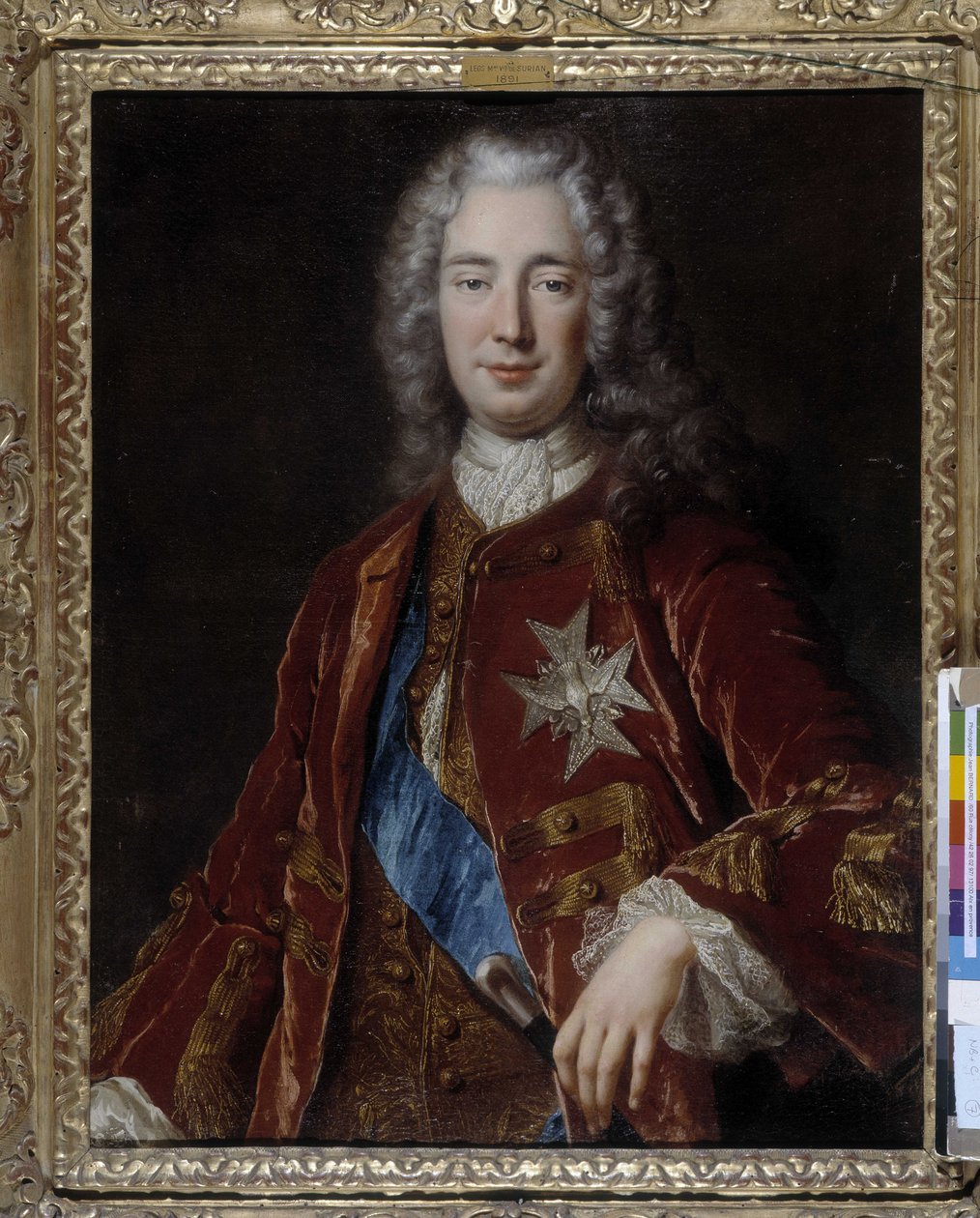 Retrato de um cavaleiro do Espírito Santo (pintura) de Alexis Simon Belle