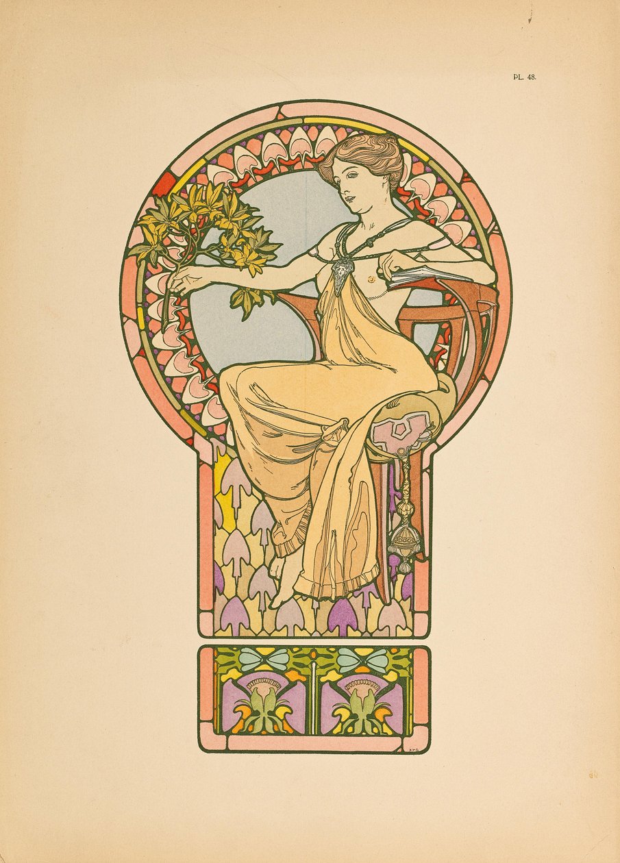 Documentos Decorativos, 1902. de Alfons Marie Mucha