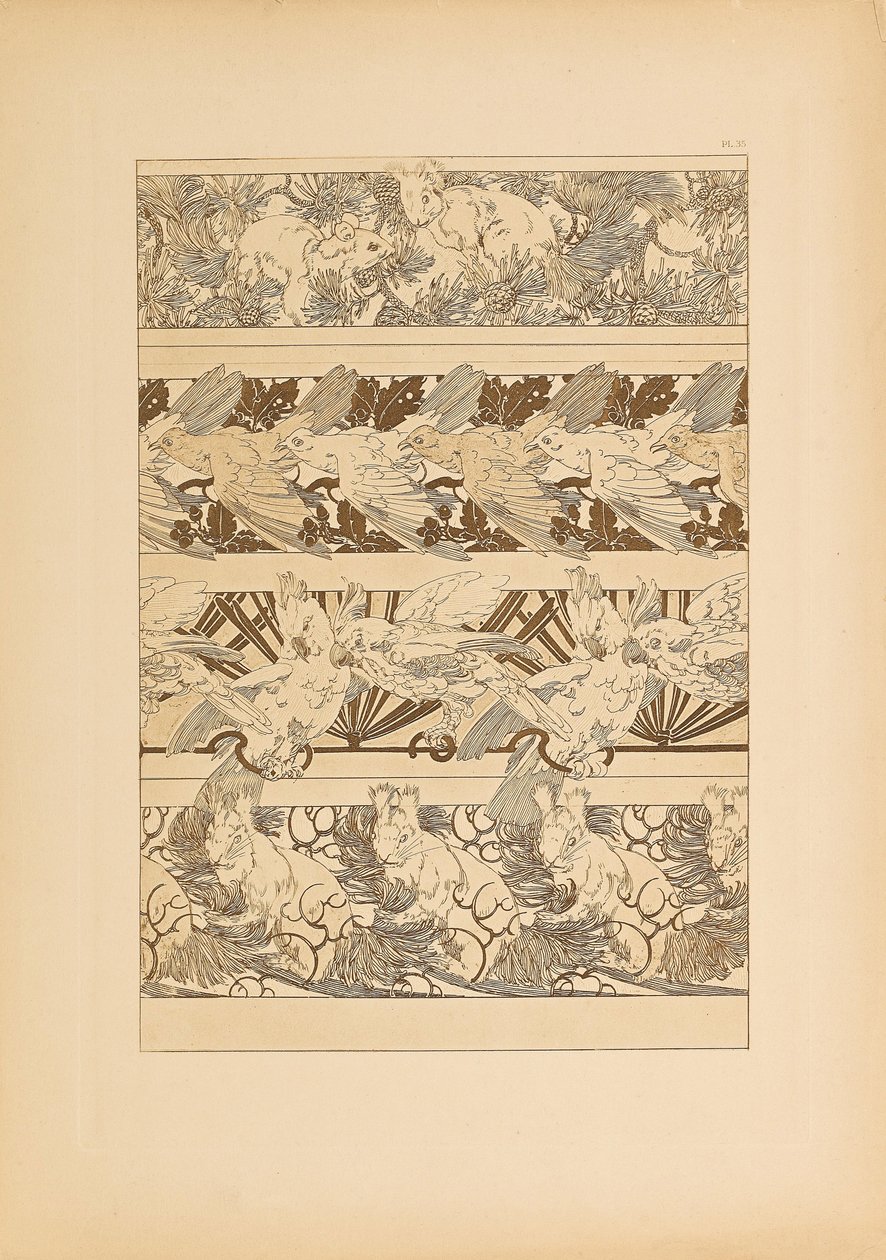 Documentos Decorativos, 1902. de Alfons Marie Mucha