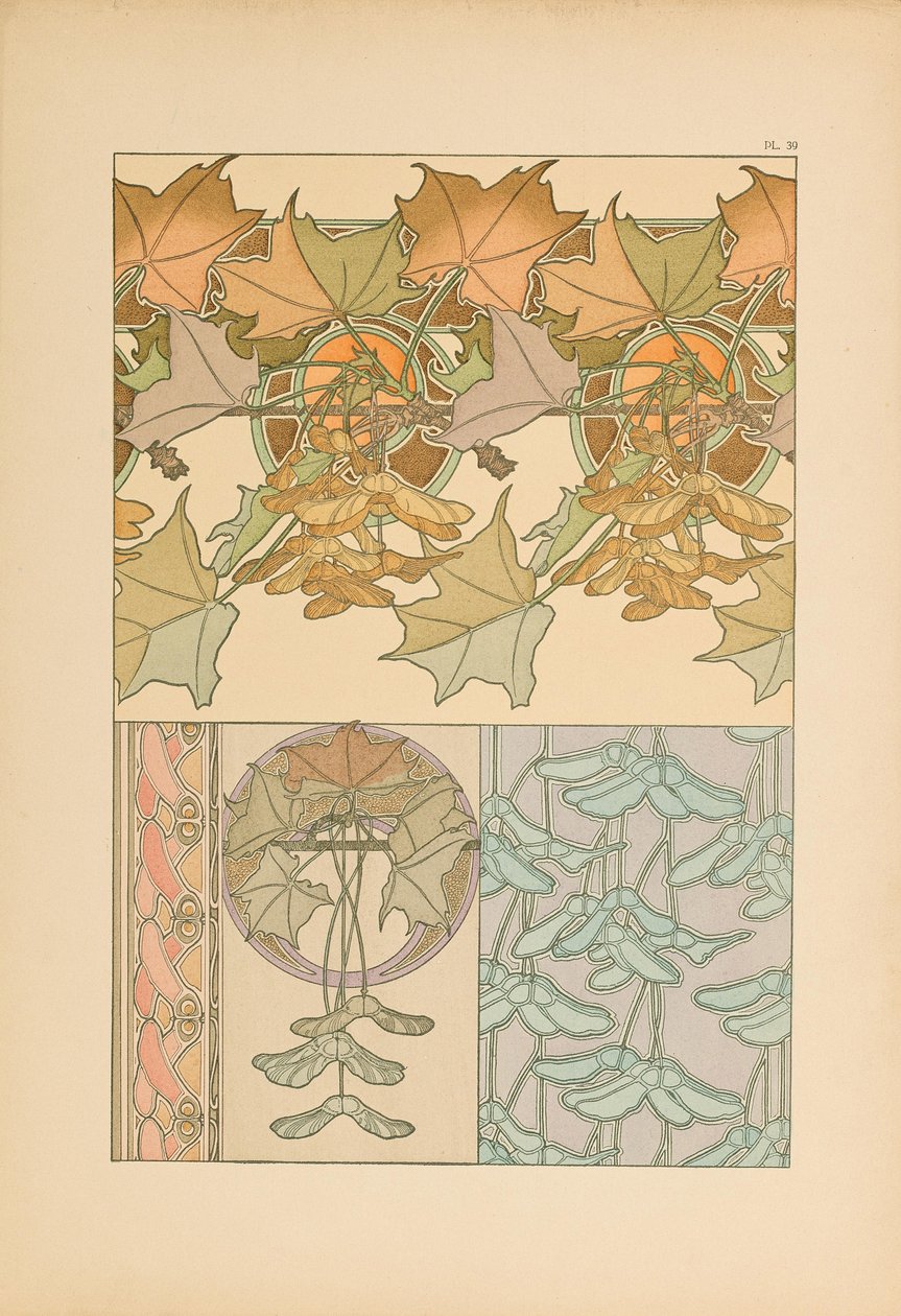 Documentos Decorativos, 1902. de Alfons Marie Mucha