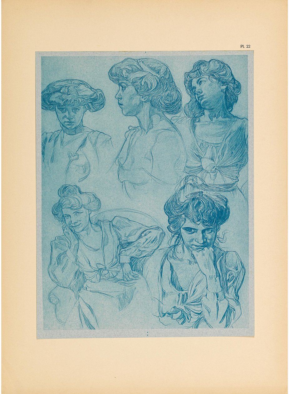 Documentos Decorativos, 1902. de Alfons Marie Mucha