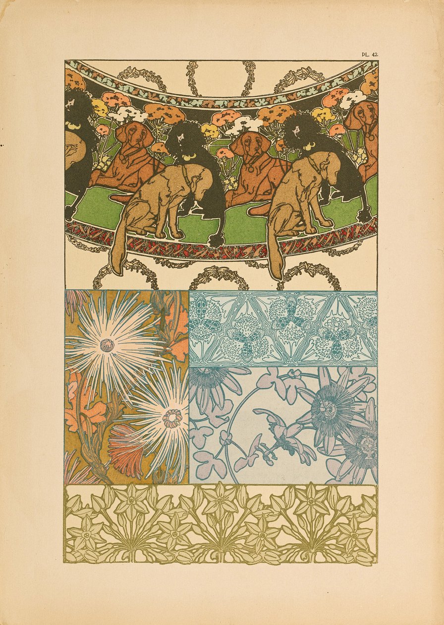 Documentos Decorativos, 1902. de Alfons Marie Mucha