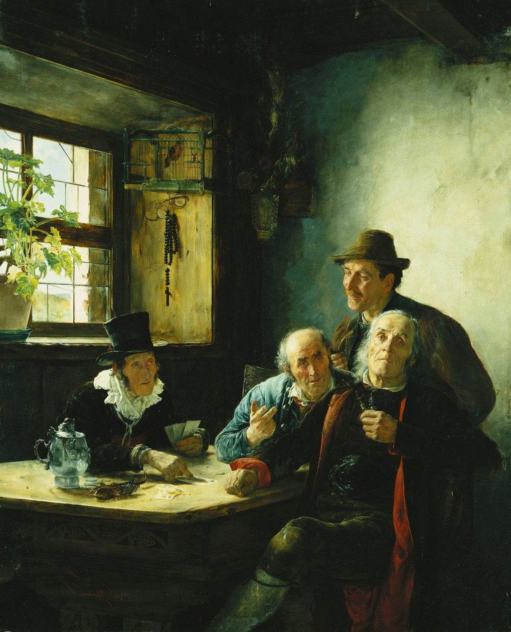 Um jogo de cartas de Alfons Spring