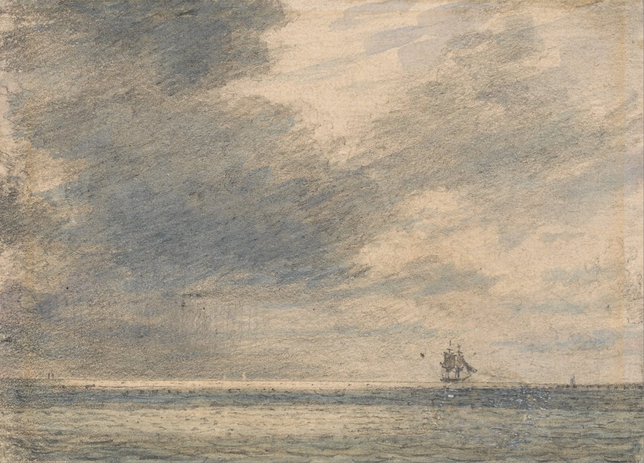 Noite no mar de Alfred Abram Constable