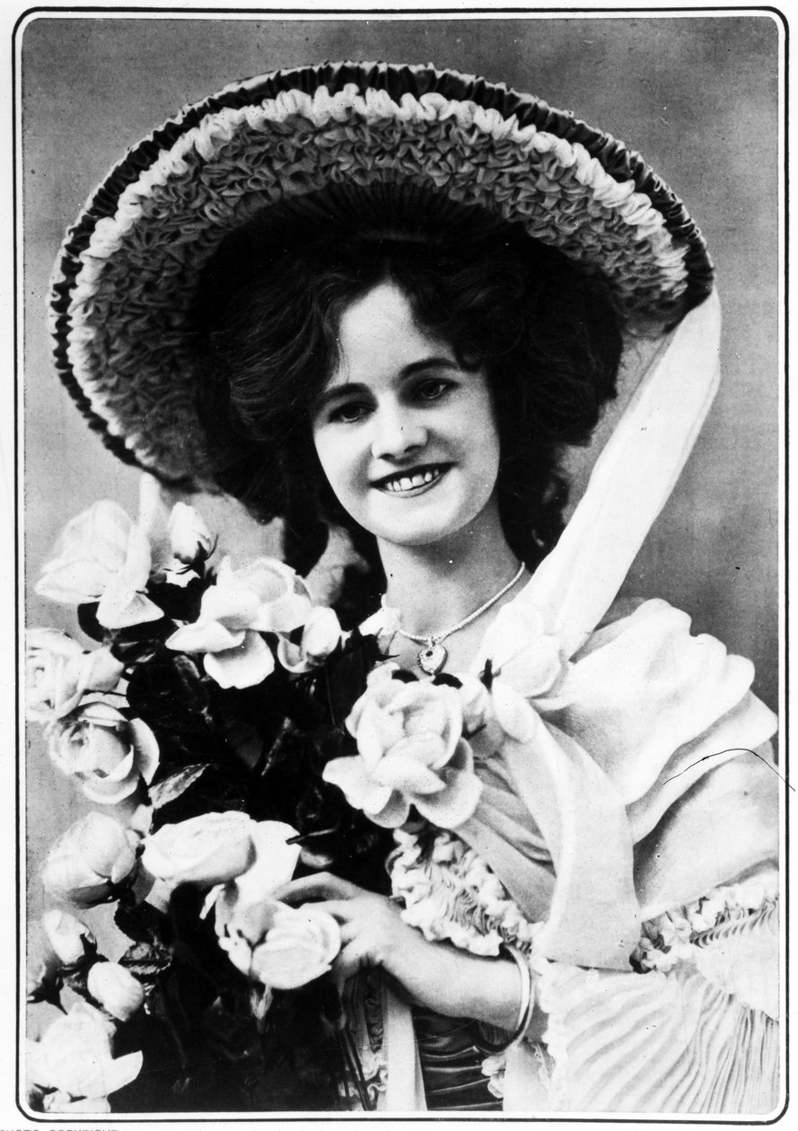 Senhorita Gertie Millar, c.1910 de Alfred Ellis & Walery