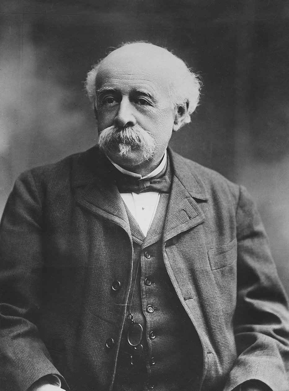 Retrato de Louis Passy (foto bw) de Alfred Ellis