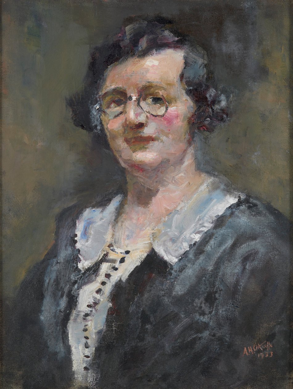 Retrato de Miss I. Robertson de Alfred Henry O Keefe