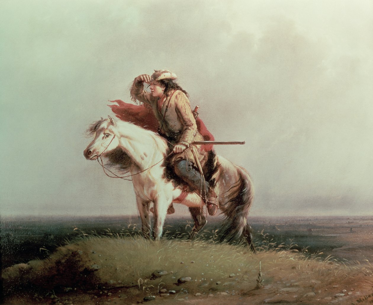 O Esquilo Verde Perdido, 1851 de Alfred Jacob Miller