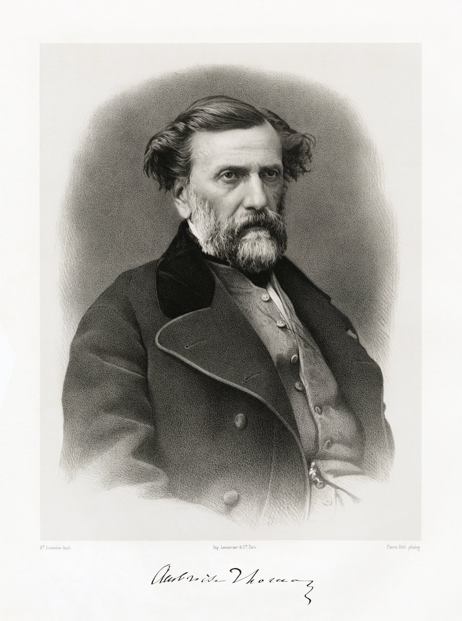 Charles Louis Ambroise Thomas, 1865-66 de Alfred Lemoine