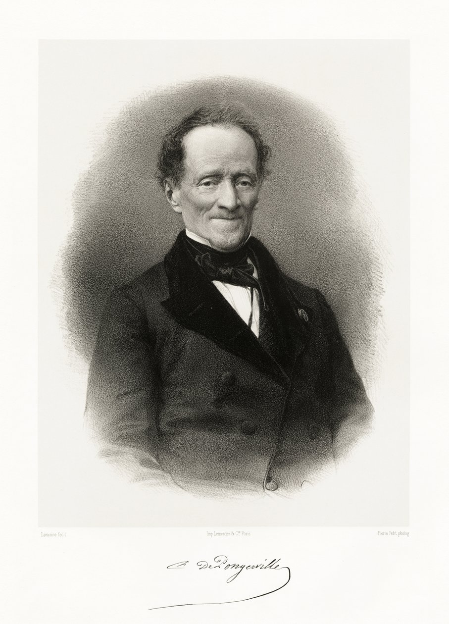 Jean Baptiste Antoine Aime Sanson de Pongerville, 1865-66 de Alfred Lemoine