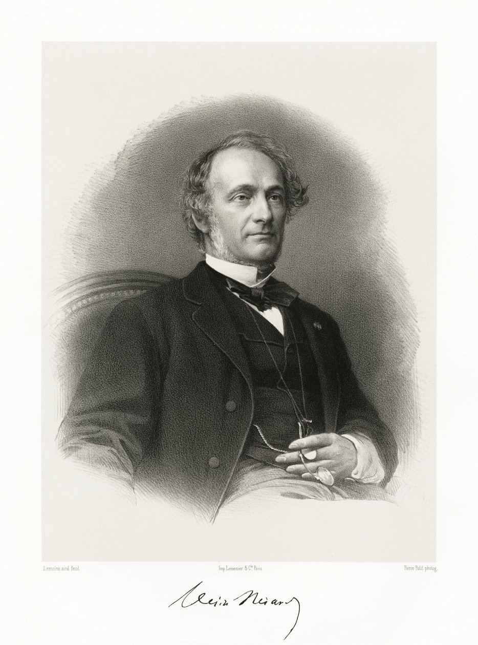 Jean Marie Napoleon Desejo Nisard, 1865-66 de Alfred Lemoine