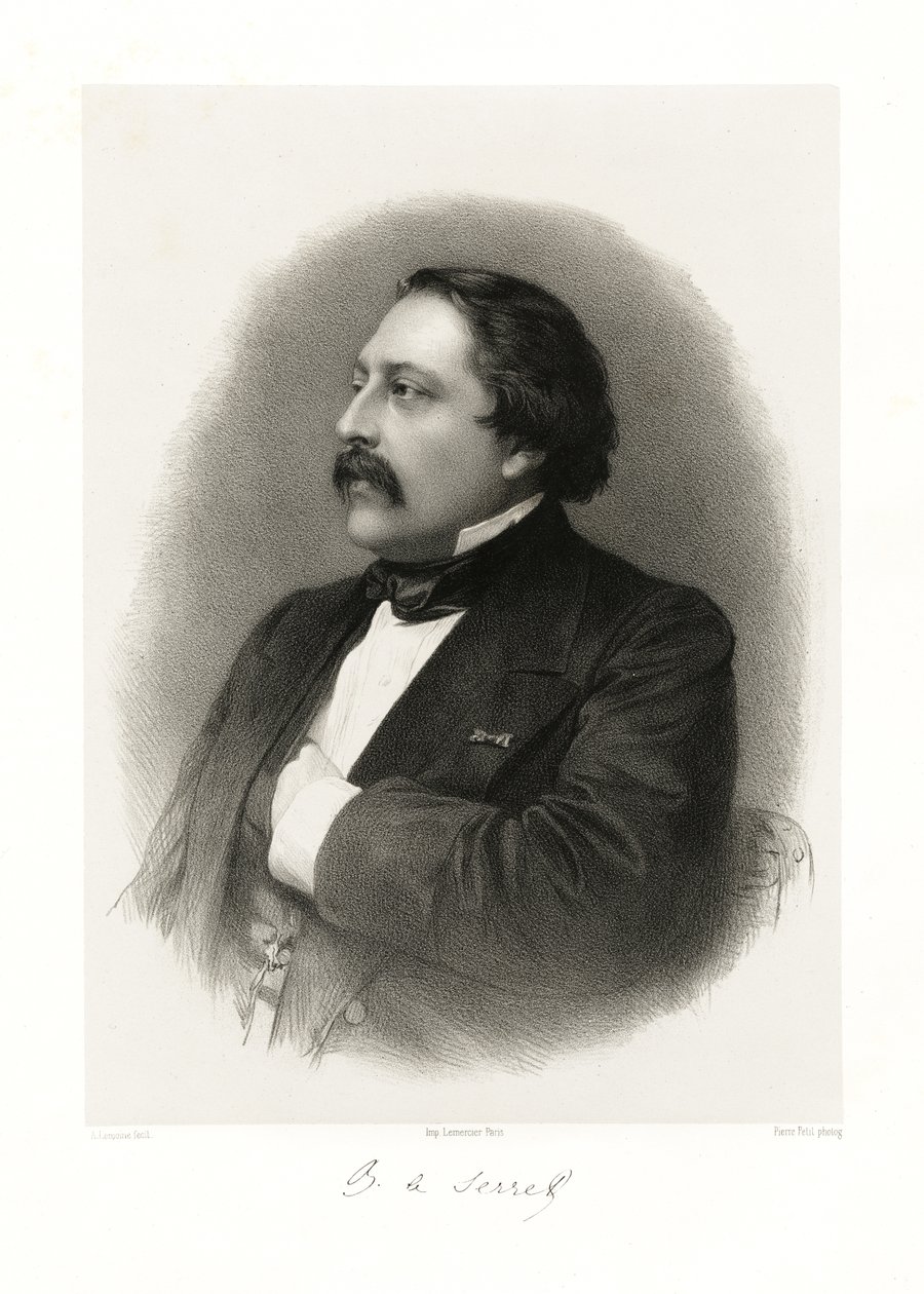Joseph Alfred Serret, 1865-66 de Alfred Lemoine
