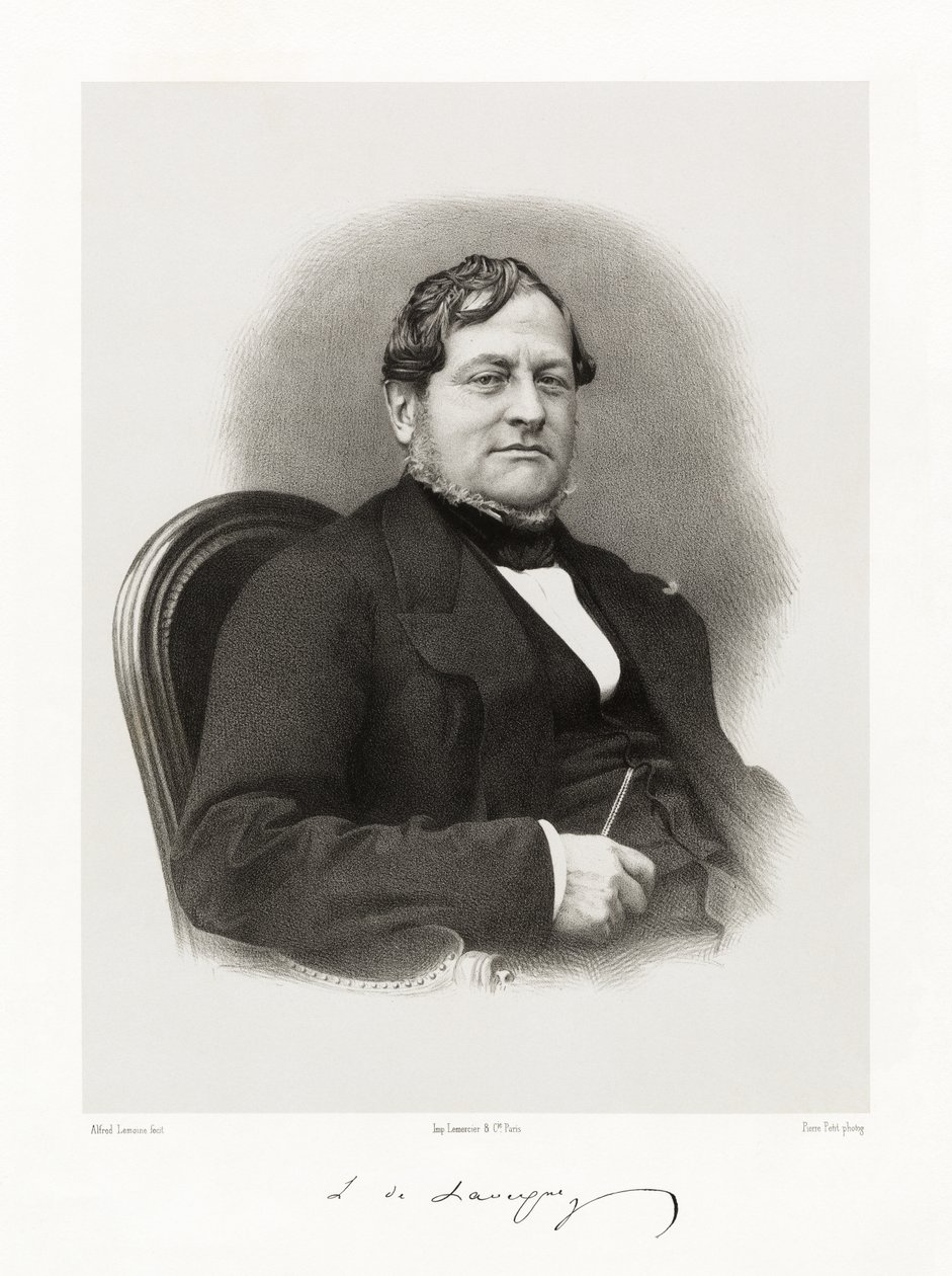 Léonce Guilhaud de Lavergne, 1865-66 de Alfred Lemoine