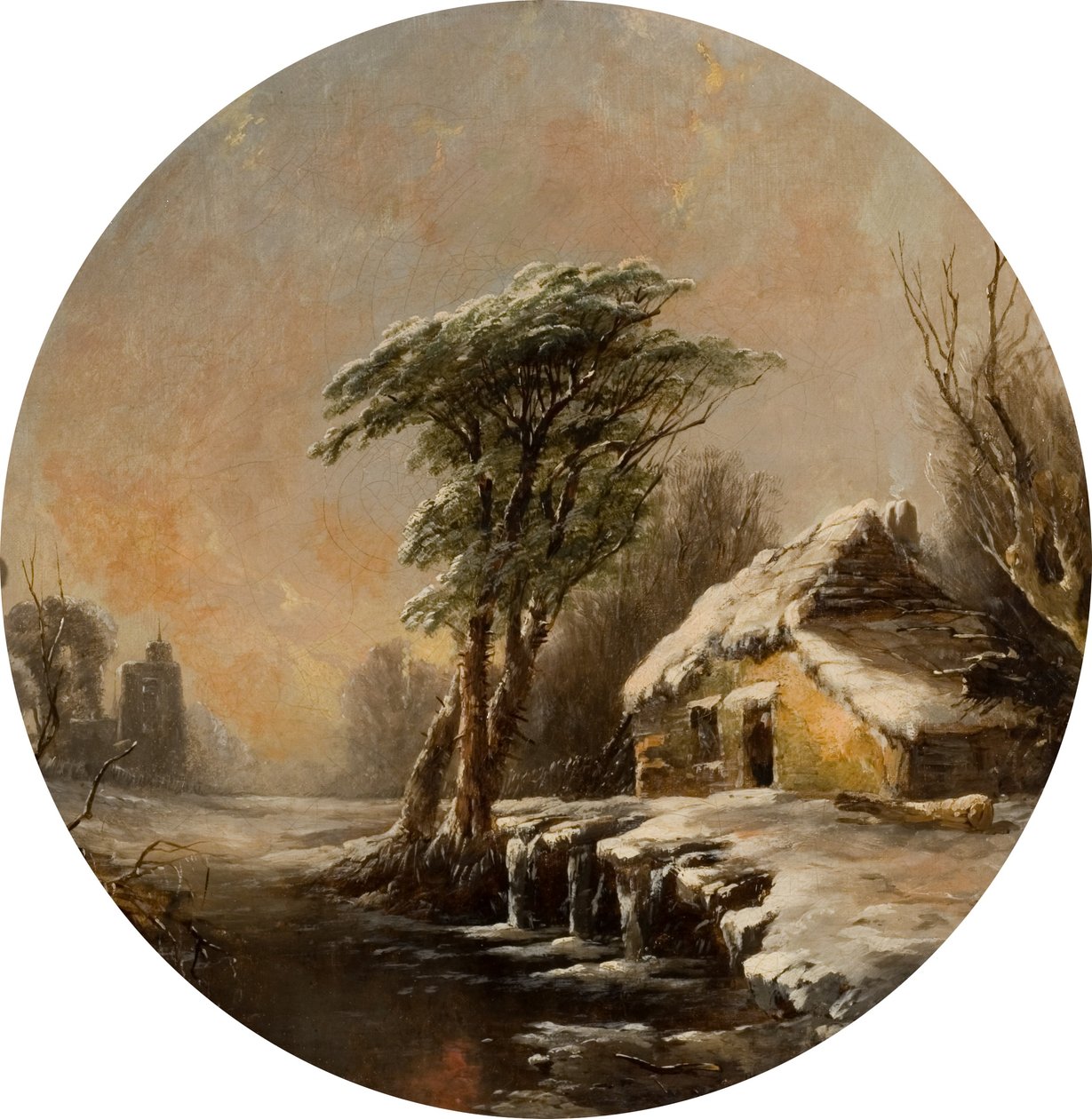 Cena de inverno de Alfred Montague