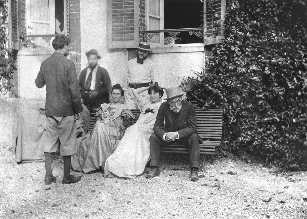 A noite do funeral de Stephane Mallarme (1842-1898) Domingo 11 de setembro de 1898 de Alfred Natanson