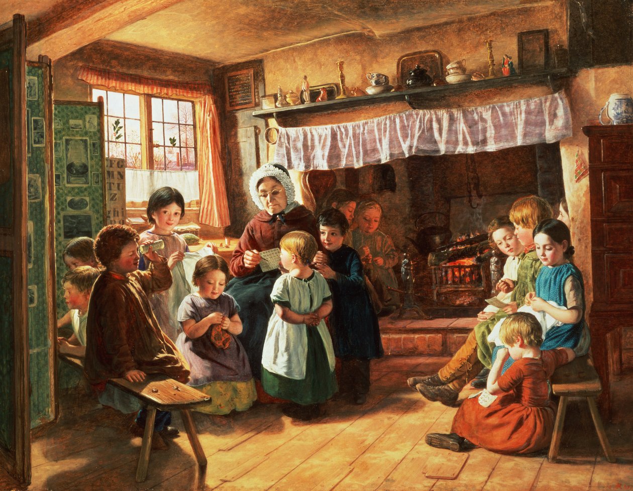 A sala da escola de Alfred Rankley