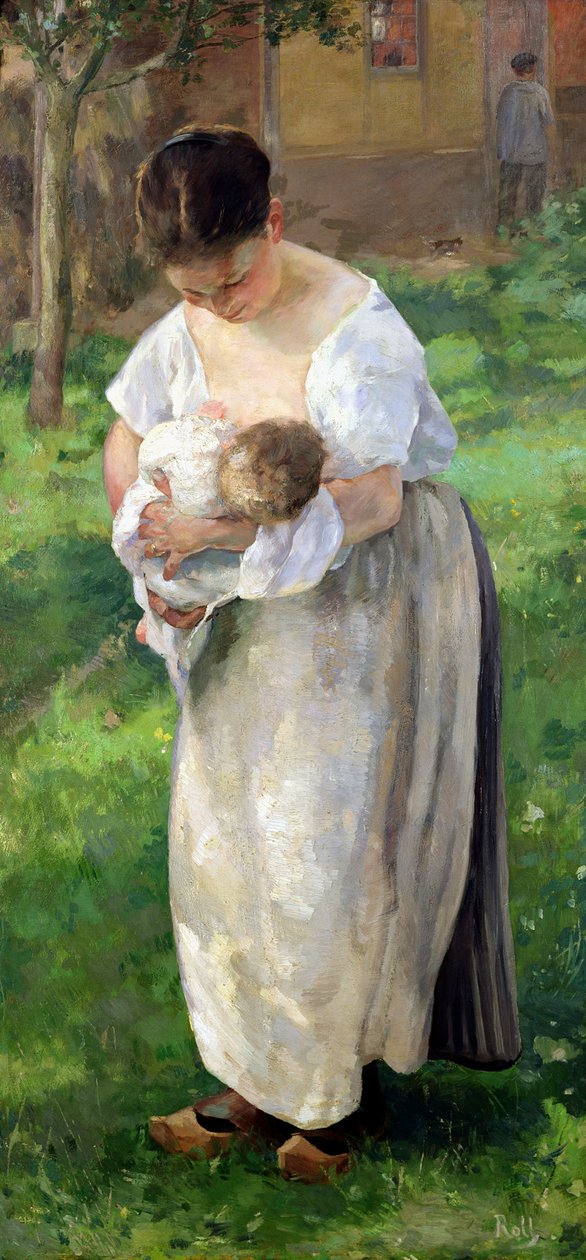 A enfermeira molhada de Alfred Roll