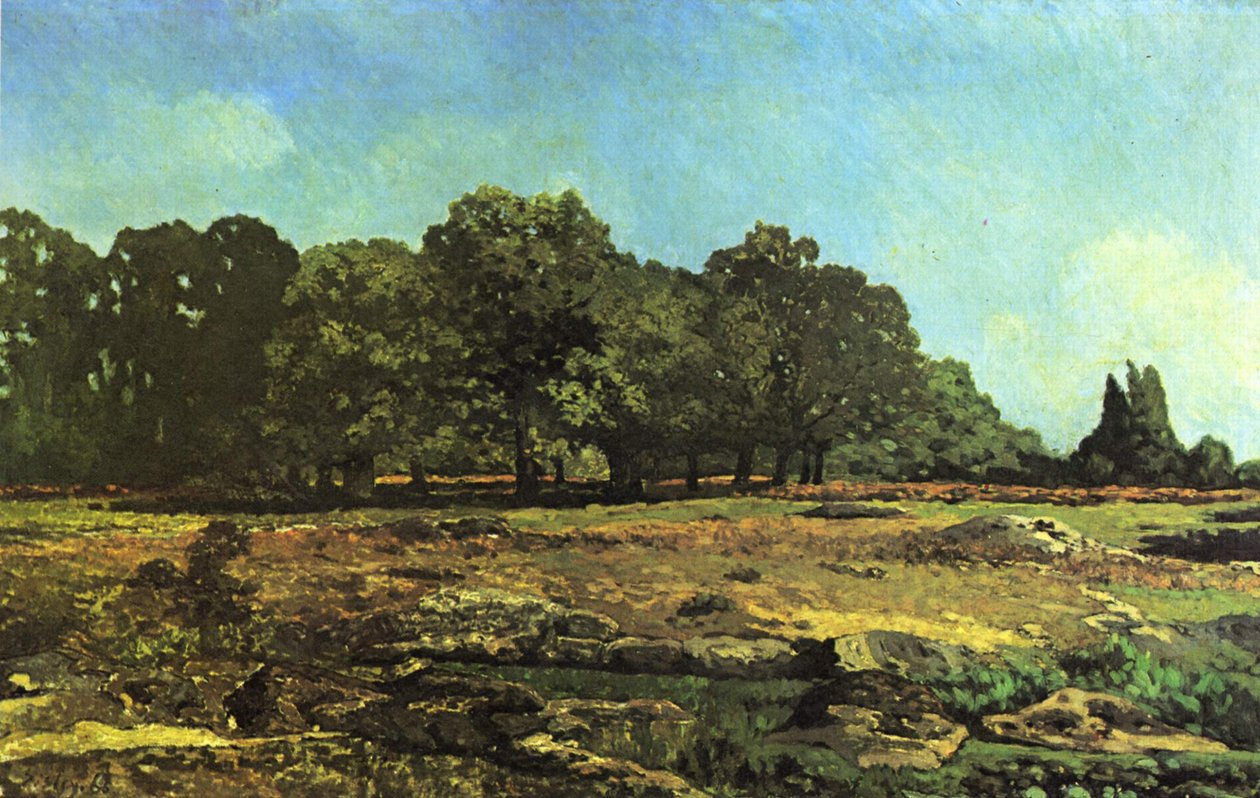 Kastanienallee em La Celle-Saint-Claude de Alfred Sisley