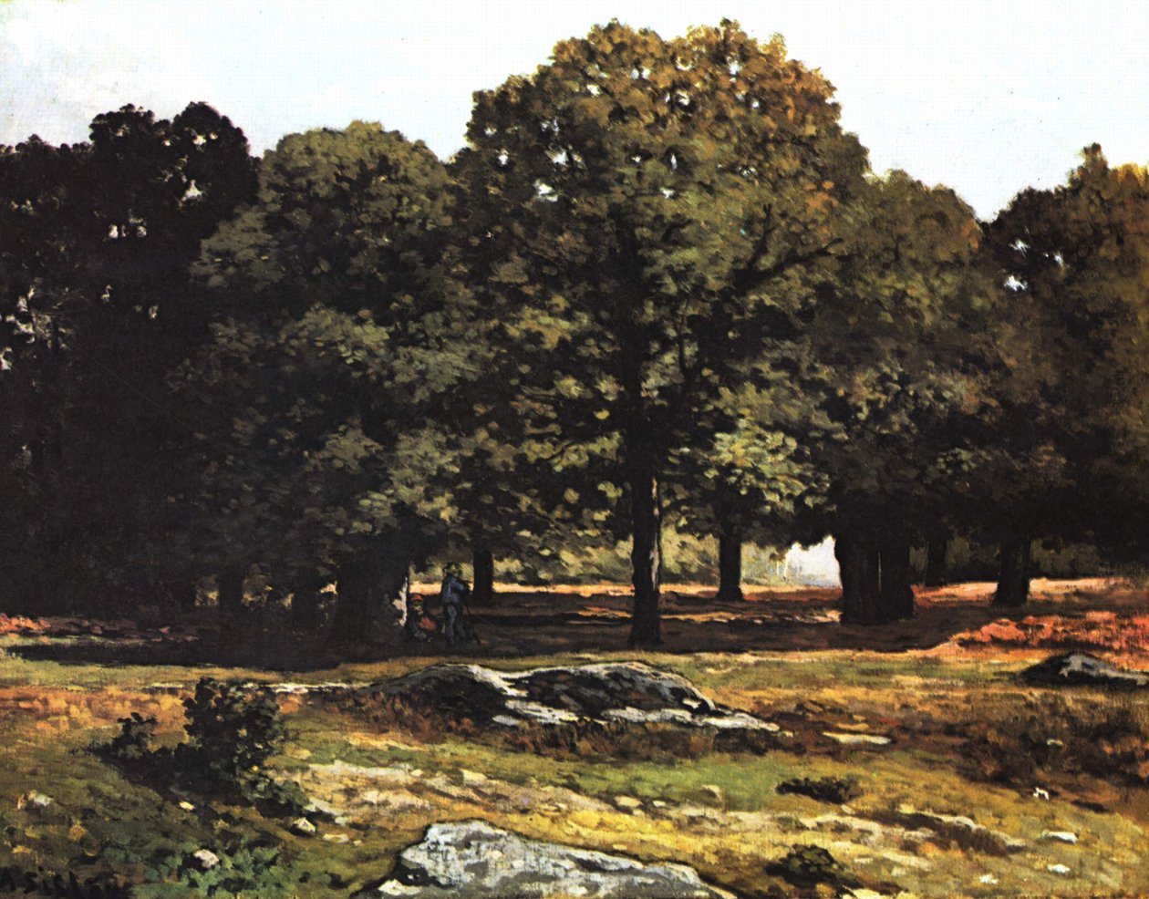 Kastanienallee em La Celle-Saint-Cloud de Alfred Sisley