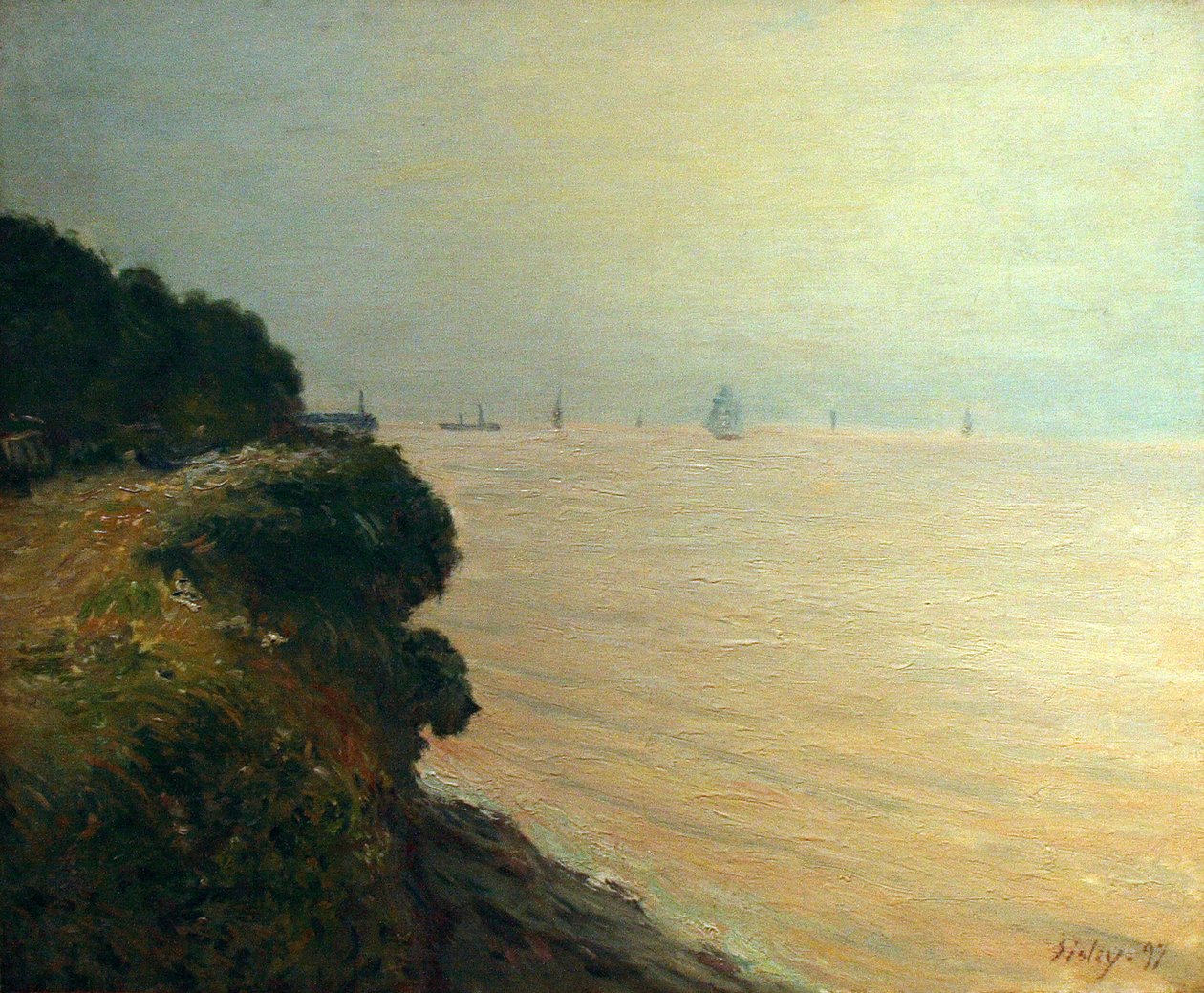 Langland Bay de Alfred Sisley