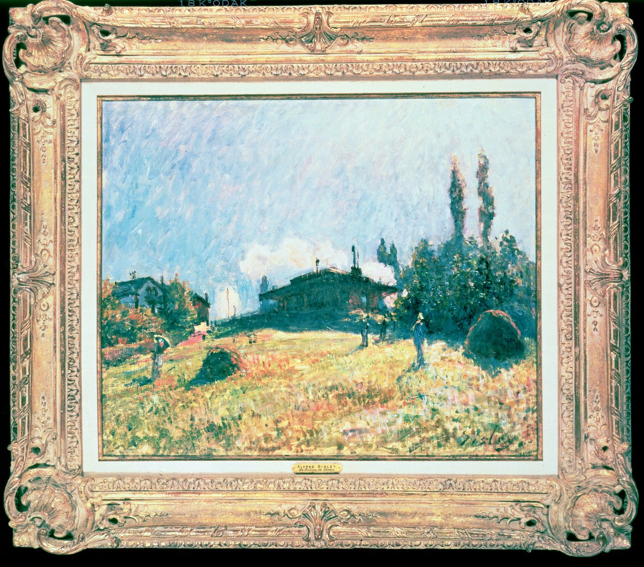 A estação em Sevres de Alfred Sisley