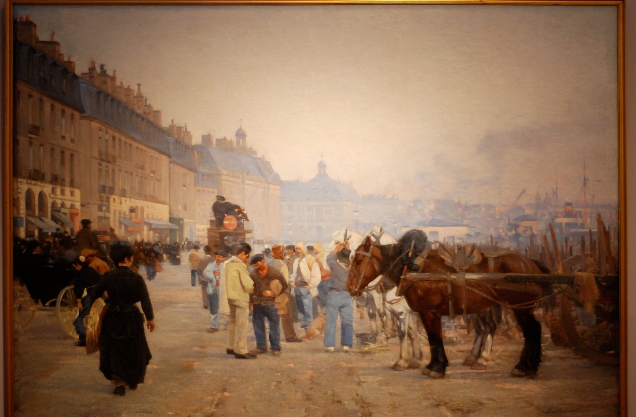 O cais de Bordeaux de Alfred Smith