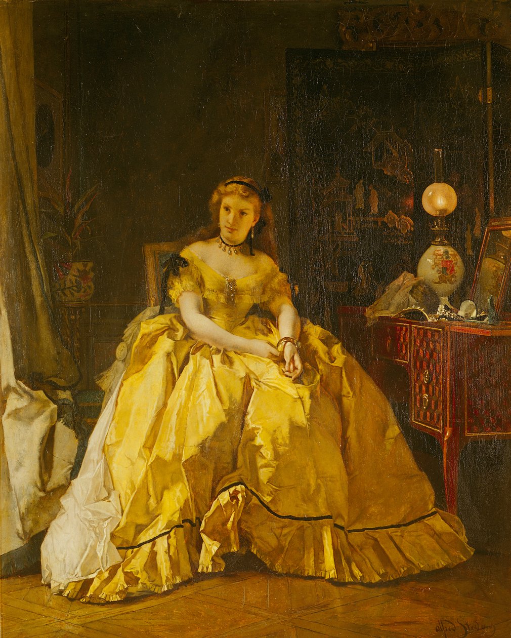 Depois da bola de Alfred Emile Stevens