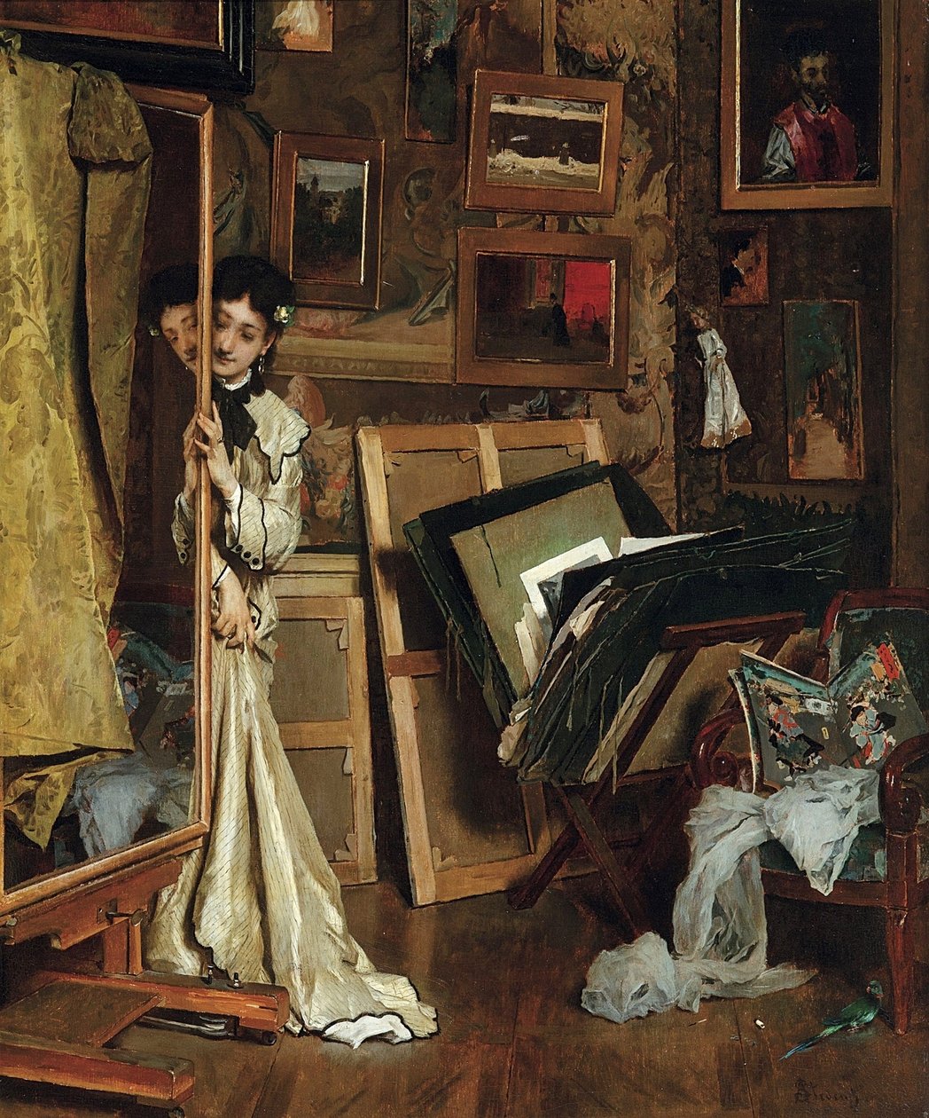 A psique de Alfred Emile Stevens