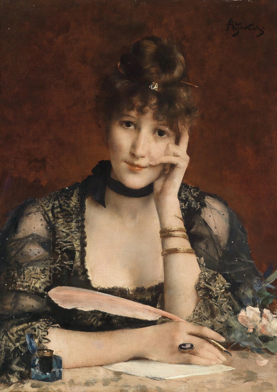 A carta de Alfred Emile Stevens