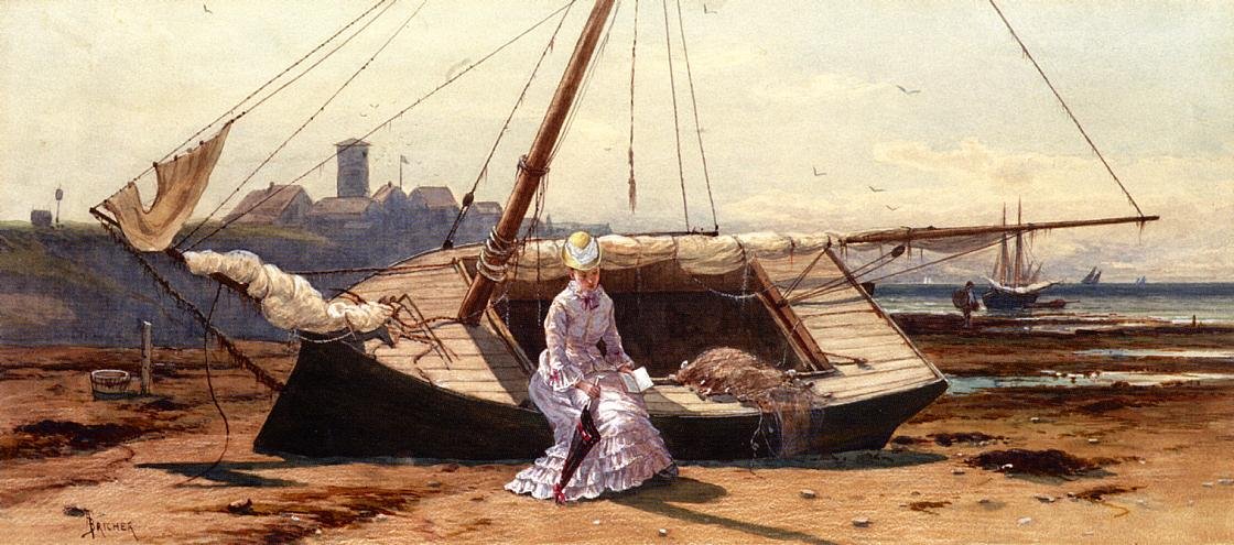 Um momento pensativo de Alfred Thompson Bricher