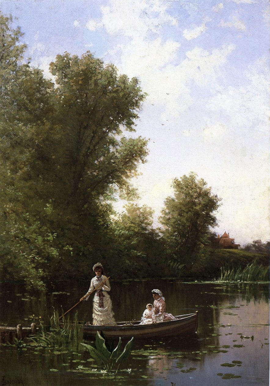Passeios de barco à tarde de Alfred Thompson Bricher