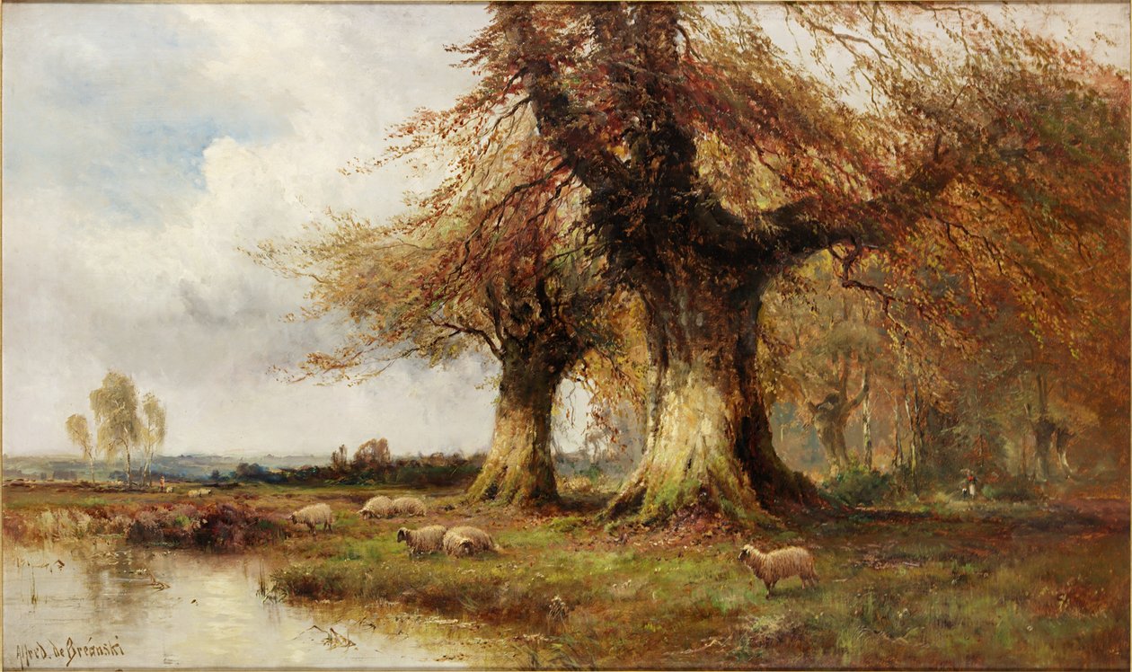 Sentinelas da Floresta de Alfred de Breanski
