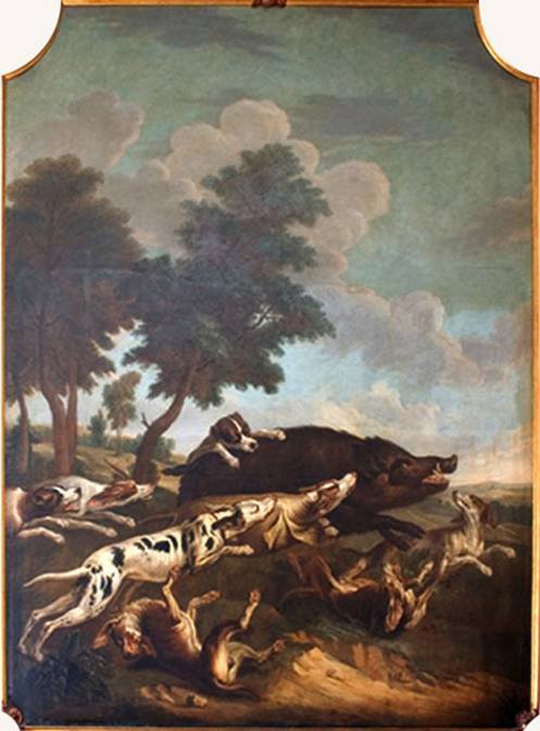 Caça ao javali de Alfred Dedreux