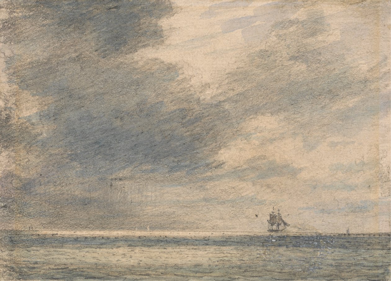 Noite no mar de Alfred Abram Constable