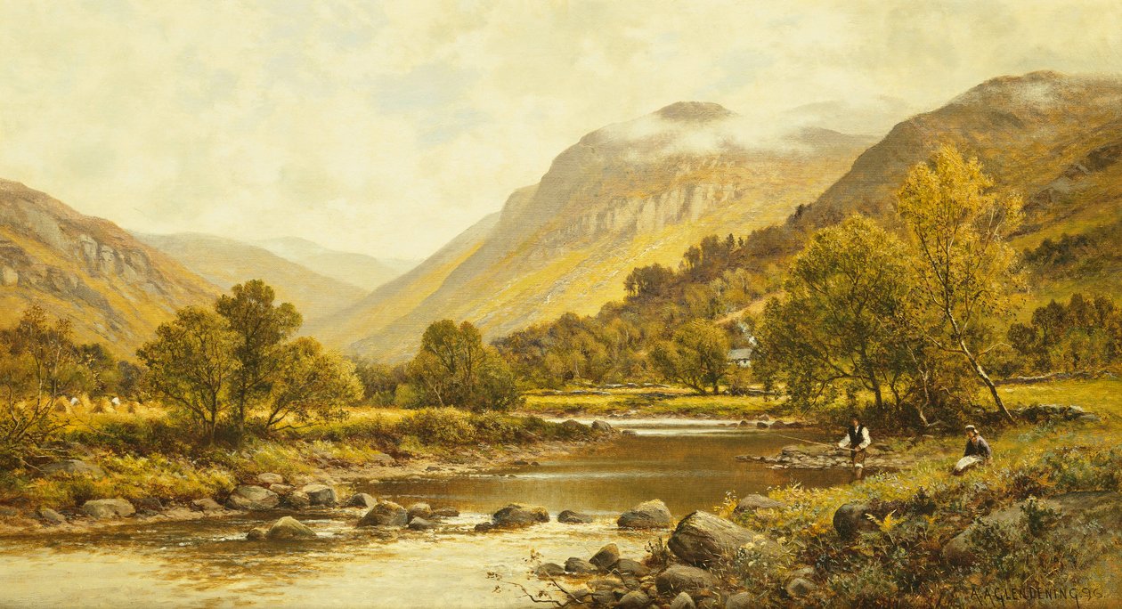 Borrowdale, Cumberland, 1896 de Alfred Augustus Glendening