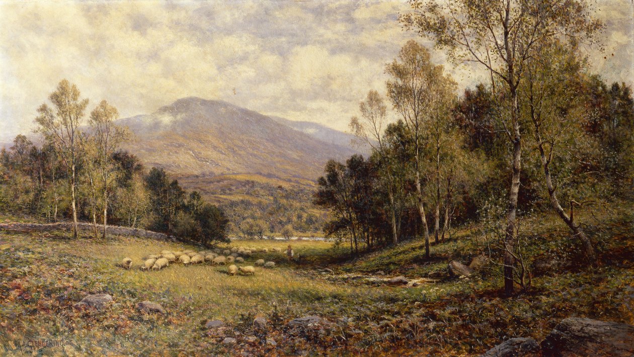 Perto de Betws-y-Coed de Alfred Augustus Jnr Glendenning