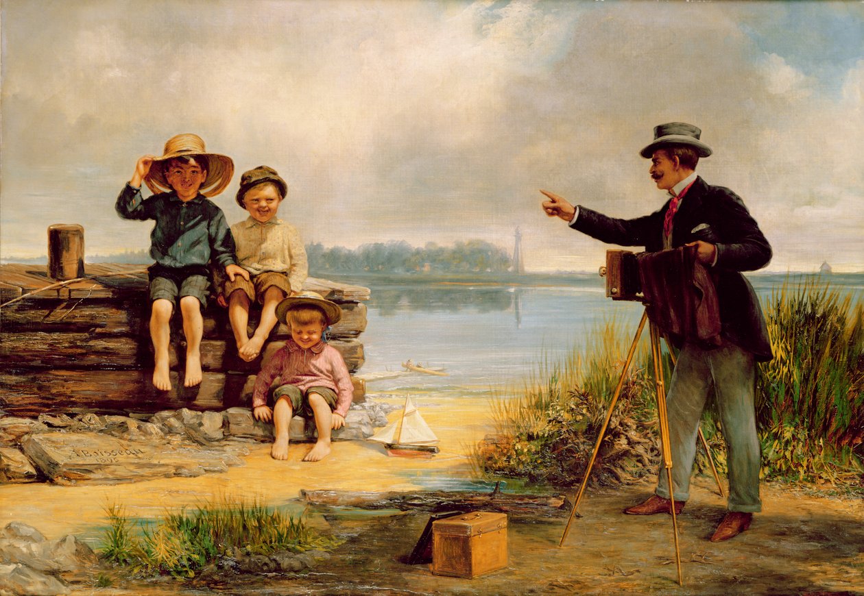 O fotógrafo, 1895 de Alfred Boisseau
