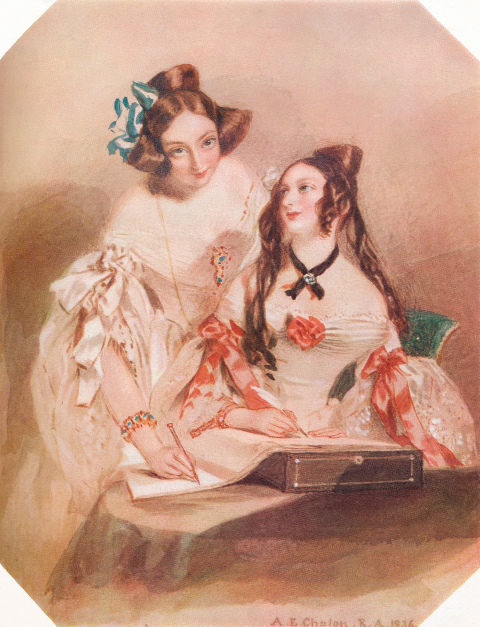 O Álbum, 1836, 1924 de Alfred Chalon